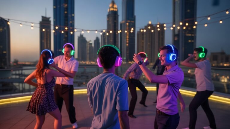 Why Silent Discos in Dubai Are Becoming the One Thing People Didn’t Realize They Needed
