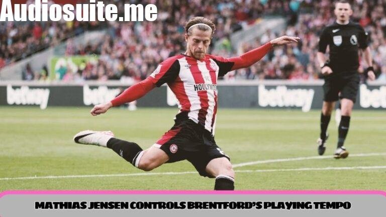 Mathias Jensen controls Brentford’s playing tempo